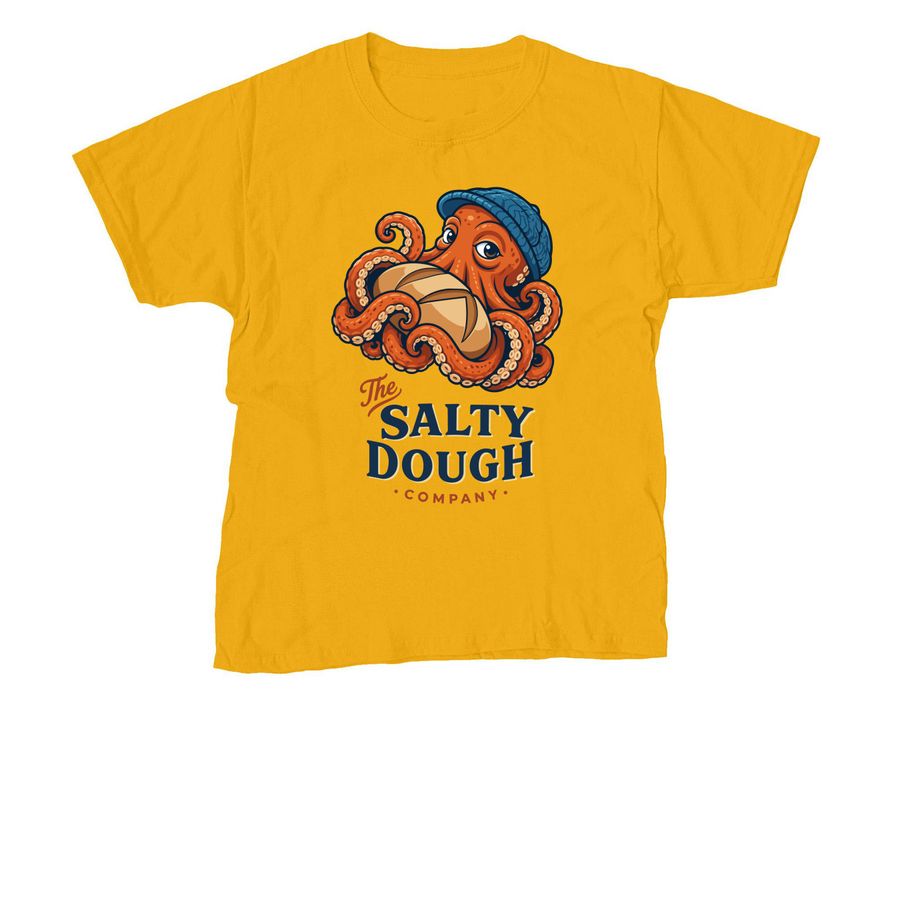 Stay Young & Salty, a Gold Youth Unisex Tee