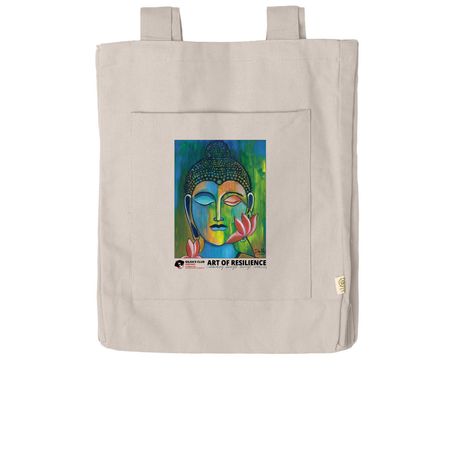 Discover Buddha in Oneself, a Pumice Reclaimist Everywhere Tote Bag