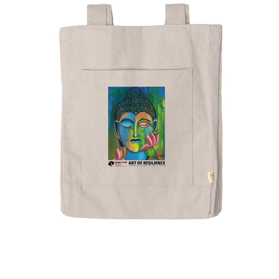 Discover Buddha in Oneself, a Pumice Reclaimist Everywhere Tote Bag