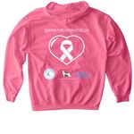 *Limited Edition" Gen K&nbsp;, a Pink Lemonade Softstyle Pullover Hoodie (back-view)
