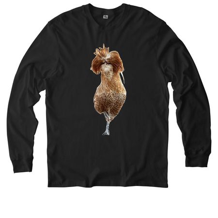 Cacophonix Eco Line, a Deep Black Allmade Organic Cotton Long Sleeve Tee