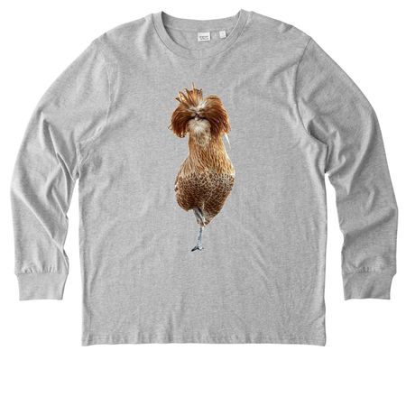 Cacophonix Eco Line, a Heather Grey Stanley/Stella Unisex Creator 2.0 Long Sleeve Tee