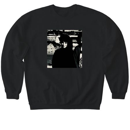 ANGEL?S CURSE (Elana), a Black Softstyle Crewneck Sweatshirt