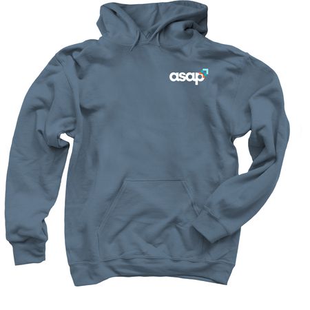 ASAP Sweatshirts, a Indigo Pullover Hoodie