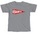 Go Saints!, a Granite Comfort Colors Unisex Tee