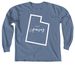 UT Miss Amazing, a Blue Jean Comfort Colors Long Sleeve Tee