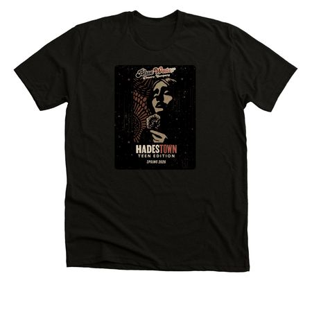 Hadestown Show Shirts, a Solid Black Blend Premium Unisex Tee