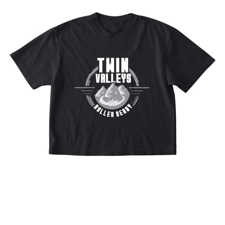 TVRD Logo T-Shirt, a Black Comfort Colors Boxy Tee