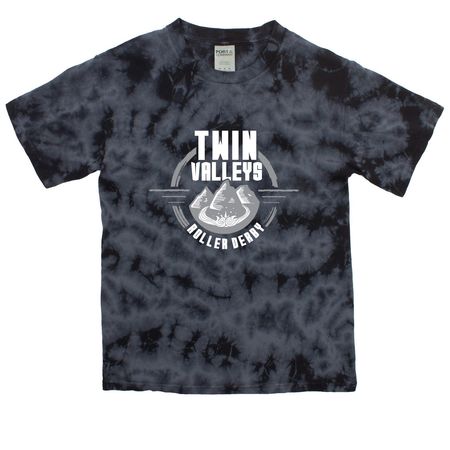 TVRD Logo T-Shirt, a Black Youth Crystal Tie Dye Tee