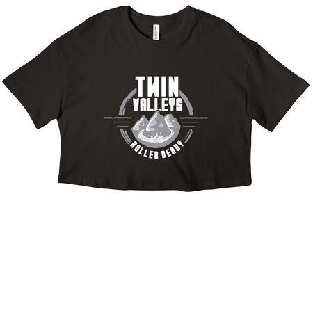 TVRD Logo T-Shirt, a Black Women?s Cropped Cotton Tee