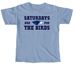 For the Birds, a Washed Denim Comfort Colors Unisex Tee