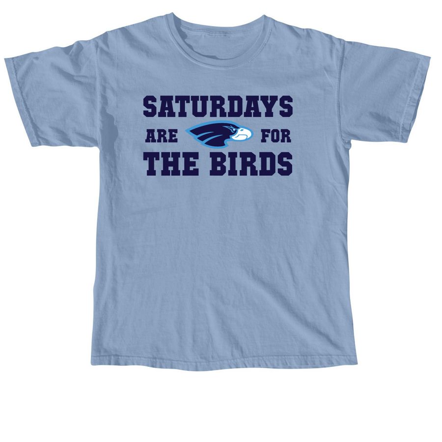 For the Birds, a Washed Denim Comfort Colors Unisex Tee