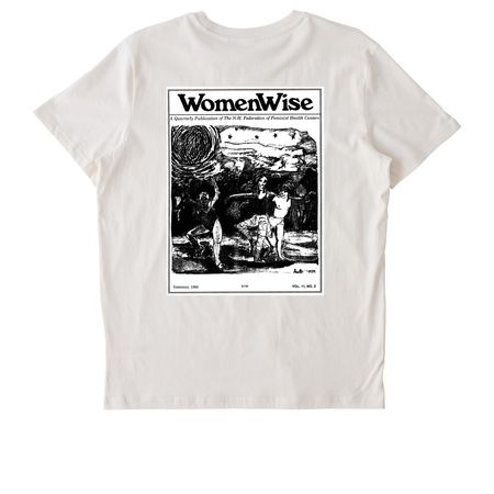 "Women Wise" Banner & Cover&nbsp;, a Vintage White Stanley/Stella Unisex Crafter Tee (back-view)
