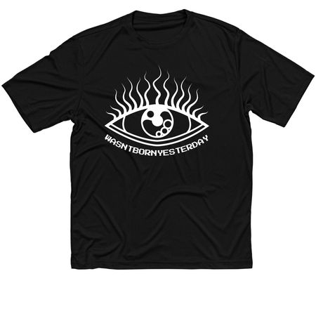 TDC? Wasn't Born Yesterday Tee, a Black Classic Performance Tee