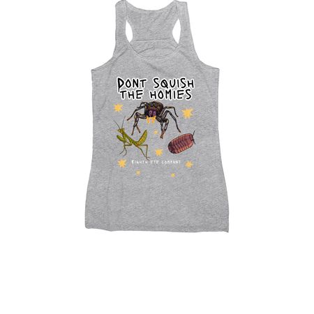 Handrawn Homies, a Athletic Heather Women's Racerback
