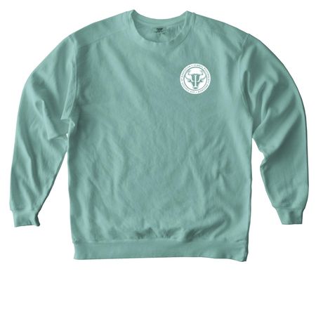 COED Sweatshirt, a Seafoam Comfort Colors Crewneck Sweatshirt