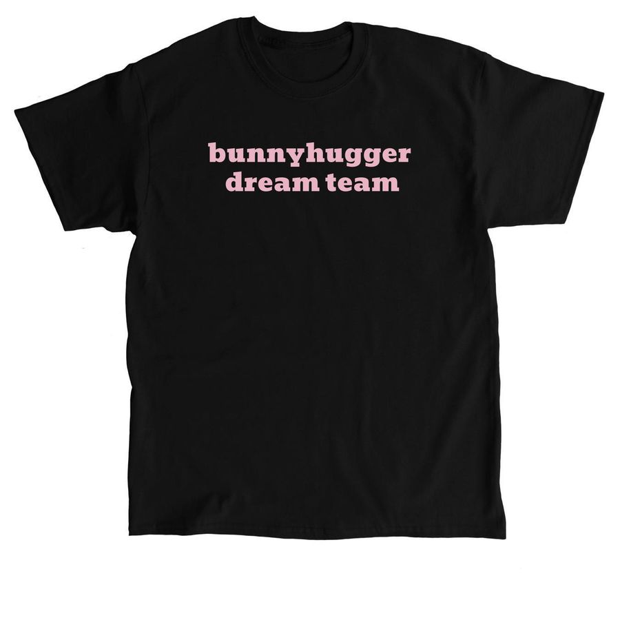 Bunnyhugger333, a Black Classic Unisex Tee
