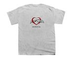 we are cool!, a Sport Grey Youth Unisex Tee (back-view)