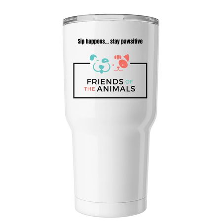 Cups for cats, a White Insulated Tumbler