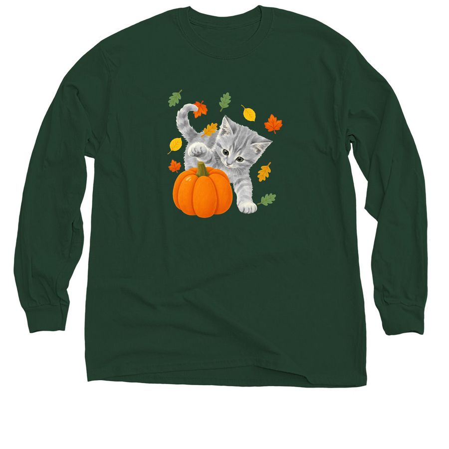 2026 Fall Shirt, a Forest Green Classic Long Sleeve Tee