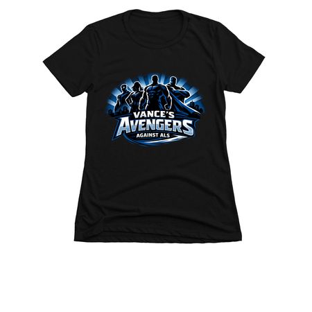 Women?s Slim Fit Tee&nbsp;, a Black Women's Slim Fit Tee