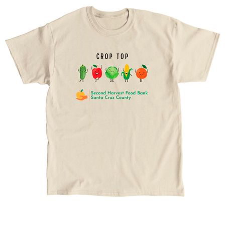 Crop Top, a Sand Classic Unisex Tee