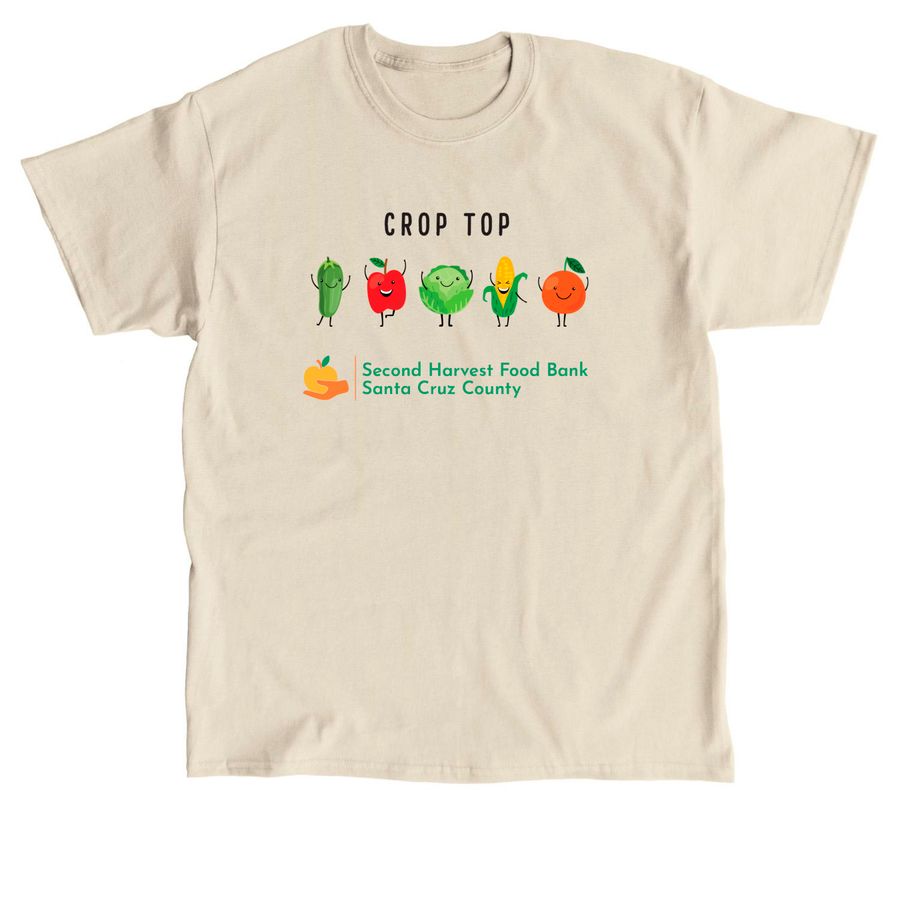 Crop Top, a Sand Classic Unisex Tee