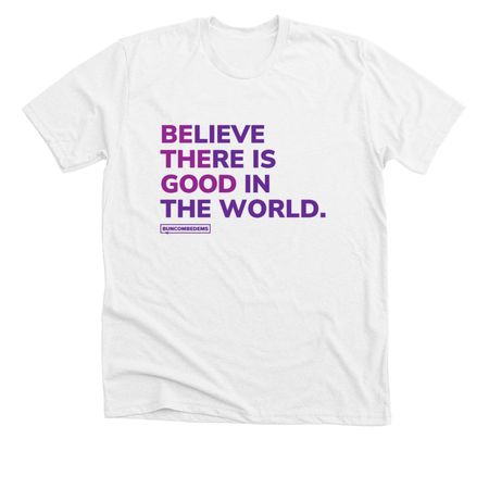 Be the Good, a Solid White Blend Premium Unisex Tee