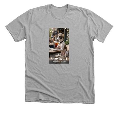 we are cool!, a Athletic Heather Premium Unisex Tee