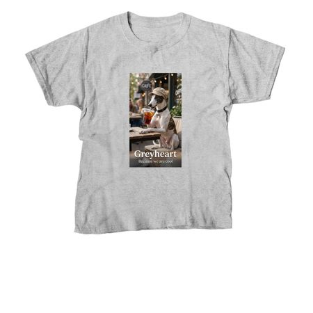we are cool!, a Sport Grey Youth Unisex Tee