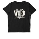 But the WORD says., a Black Stanley/Stella Unisex Crafter Tee (back-view)