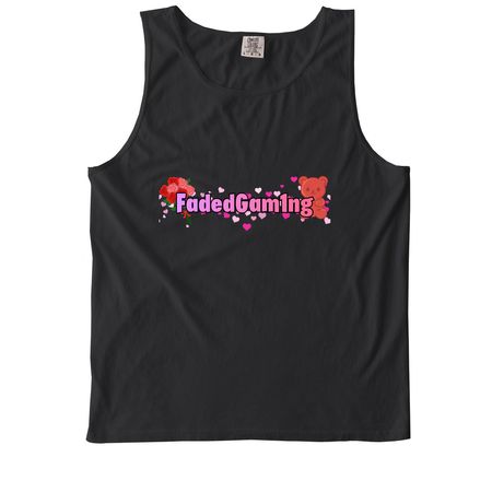 Lovely Mutation, a Black Comfort Colors Tank Top
