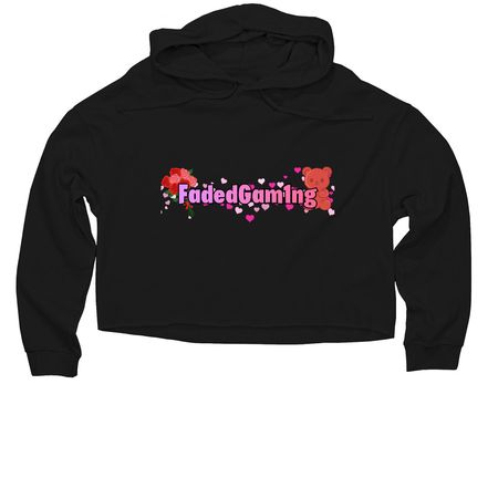 Lovely Mutation, a Black Women?s Lightweight Cropped Hoodie