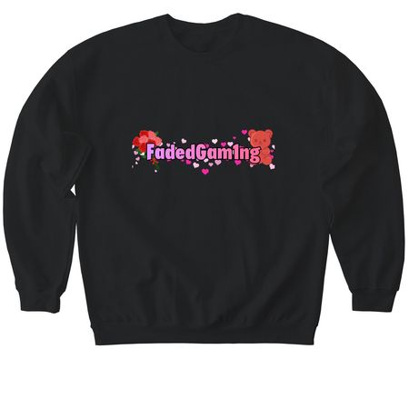 Lovely Mutation, a Black Softstyle Crewneck Sweatshirt