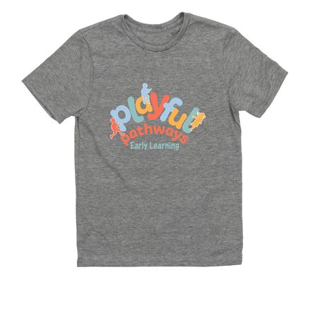 Youth Sizes, a Aluminum Grey Allmade Youth Eco Triblend Tee