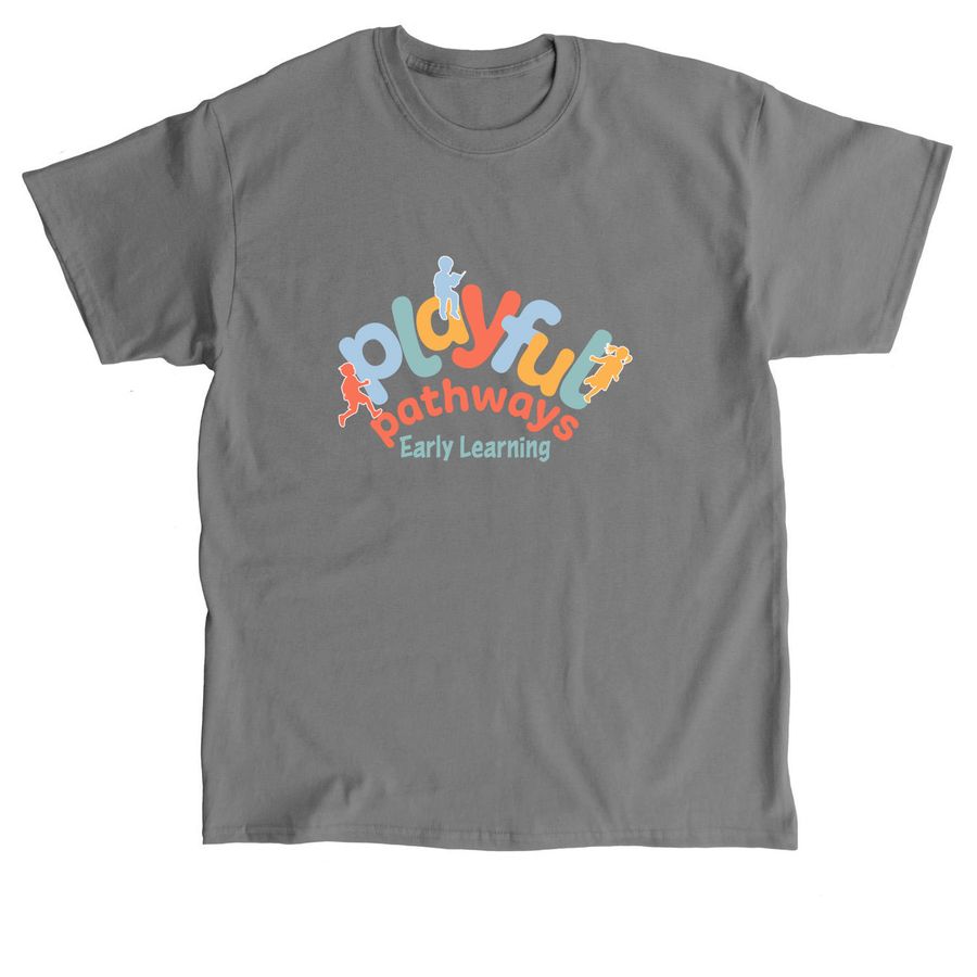 Youth Sizes, a Charcoal Classic Unisex Tee