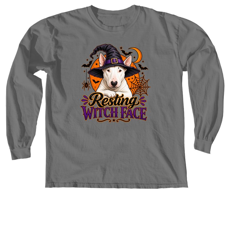 Happy Halloween!, a Grey Comfort Colors Long Sleeve Tee