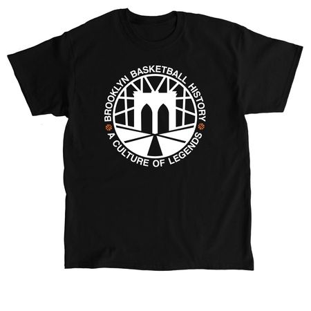 Brooklyn Basketball History, a Black Classic Unisex Tee