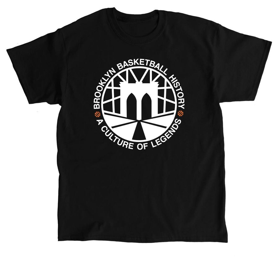 Brooklyn Basketball History, a Black Classic Unisex Tee