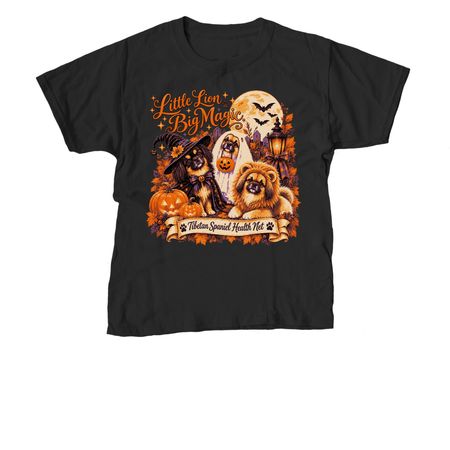 It's a Tibbie Halloween, a Black Youth Unisex Tee