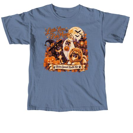 It's a Tibbie Halloween, a Blue Jean Comfort Colors Unisex Tee