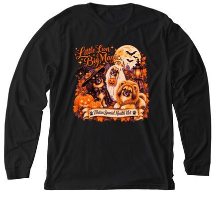 It's a Tibbie Halloween, a Solid Black Blend Premium Long Sleeve Tee