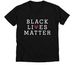 BLACK LIVES MATTER, a Solid Black Blend Premium V-Neck Tee