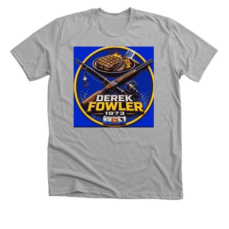 New logo!, a Athletic Heather Premium Unisex Tee