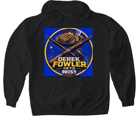 New logo!, a Black Gildan Softstyle Pullover Hoodie