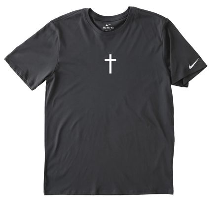 Set Apart, a Anthracite Nike Dri-FIT Jersey Blend Performance Tee