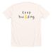 Wesley?s Warriors CHOP Shirt, a Heather Natural Premium Unisex Tee (back-view)