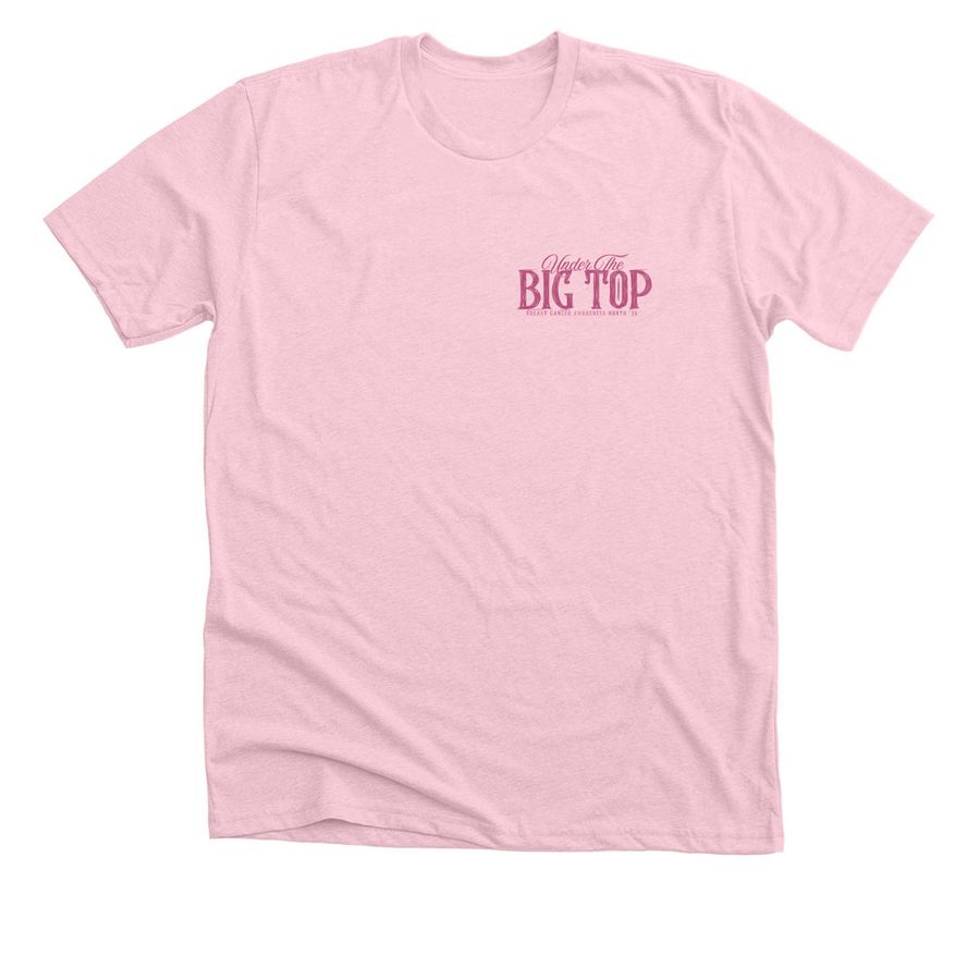 Gentry '26 BCA Shirt- Under the Big Top, a Heather Pink Premium Unisex Tee