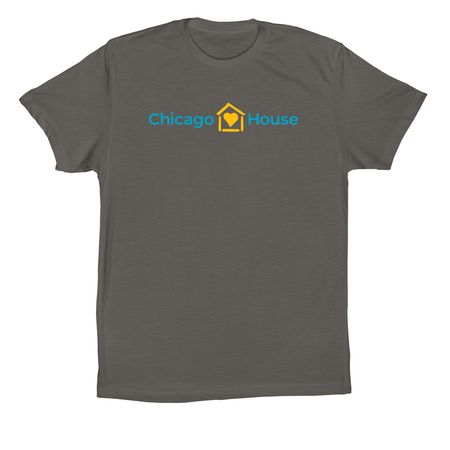 Chicago House and Social Service Agency, a Asphalt Premium Cotton Tee