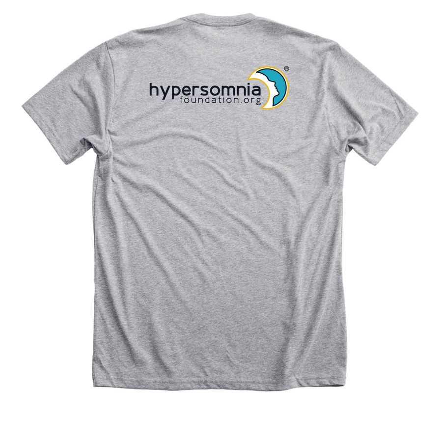 IH Day - A Brighter Day, a Athletic Heather Premium Unisex Tee (back-view)